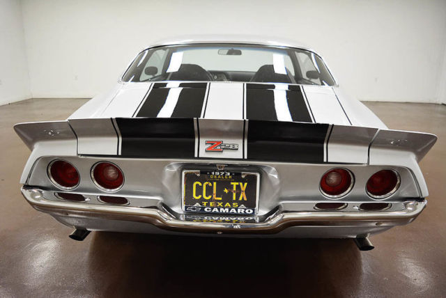 1973 chevrolet camaro 604 miles silver coupe 355 v8 turbo 350 automatic