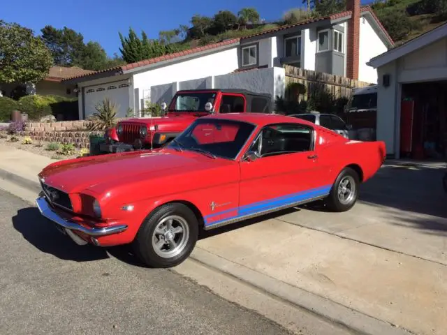1965 ford mustang fastback k code