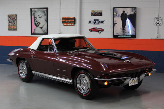1964 corvette convertible 350 4 speed ps pb
