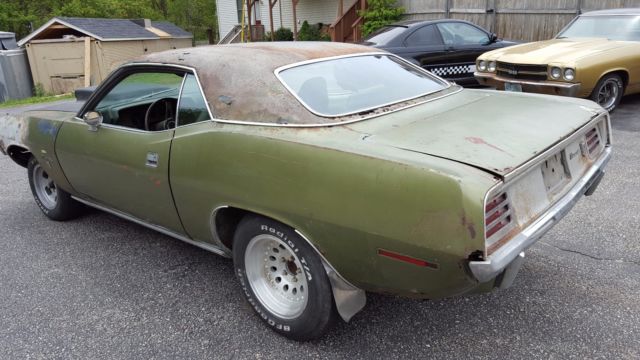 1970 plymouth barracuda gran coupe 383 v8 auto needs restoration