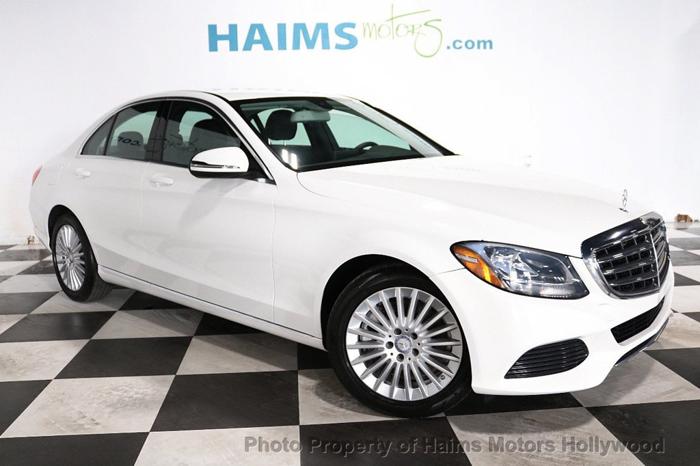 used 2016 mercedes-benz c 300 sedan hollywood, fl 33021 for sale in pembroke park, florida