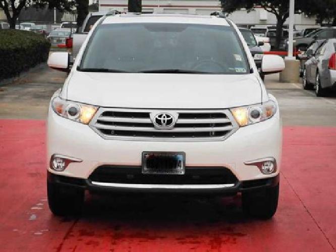 2012 toyota highlander sunroof leather one owner warranty in spring, tx