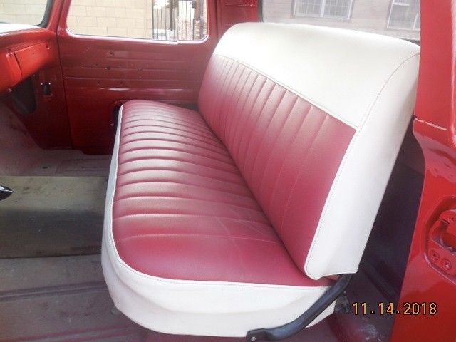 1962 ford custom cab pick up unibody