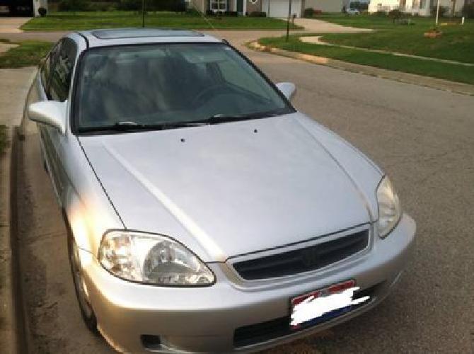 2000 honda civic ex - silver - 5 speed - 236k mi in piqua, oh