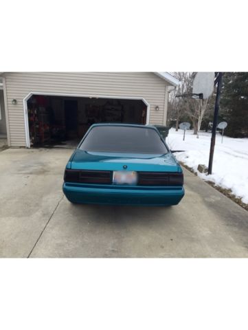 1993 reef blue ford mustang 5.0