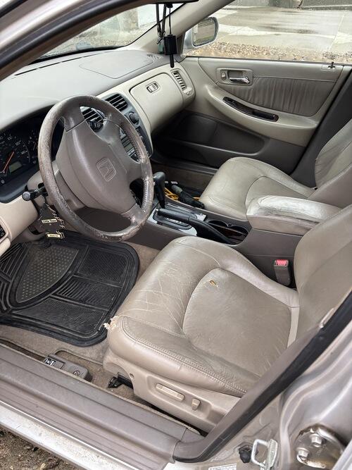 honda accord. has some rust. over all in great condition. for age. one owner car