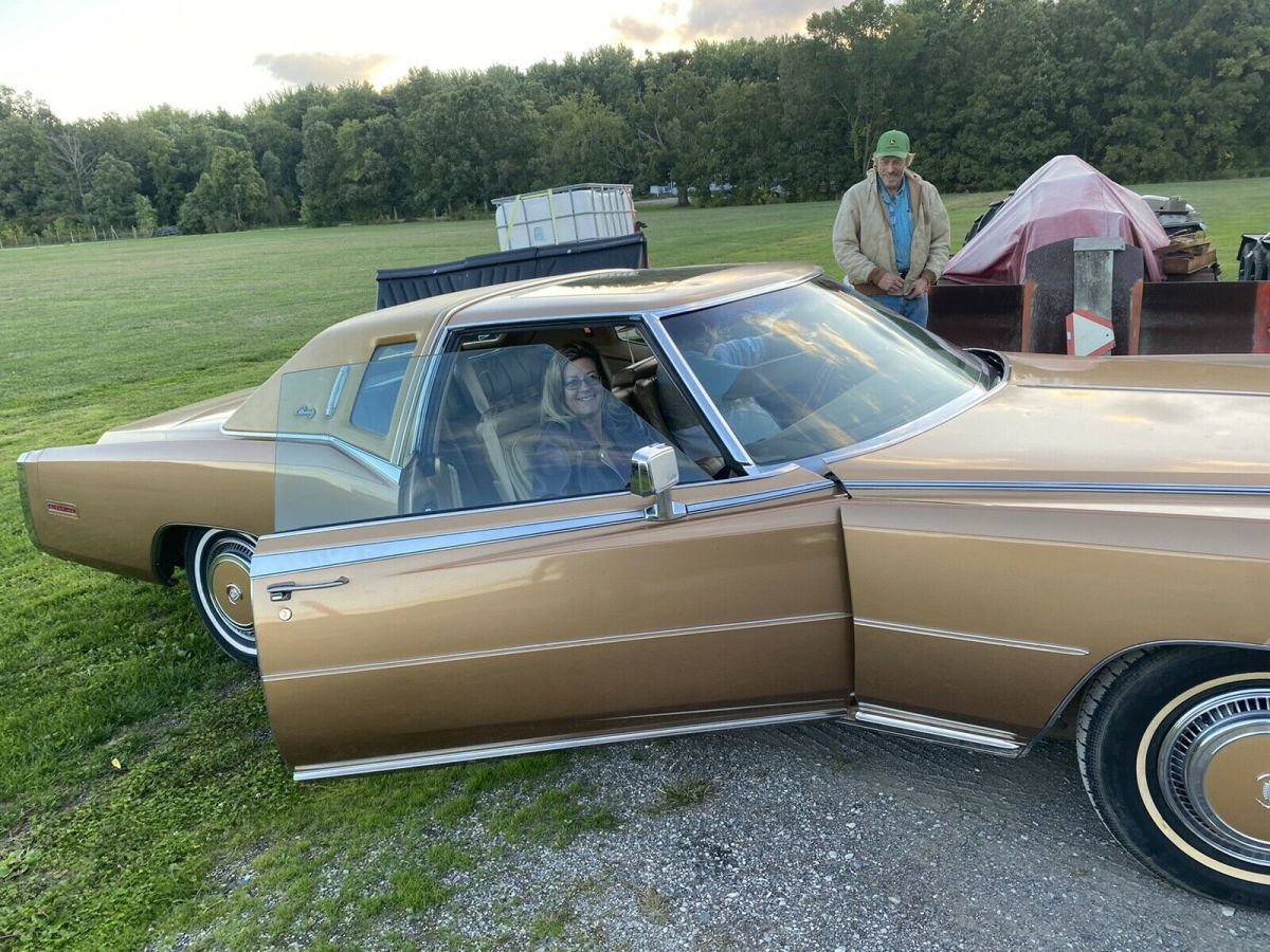 1977 cadillac biarritz coupe brown fwd automatic biarritz