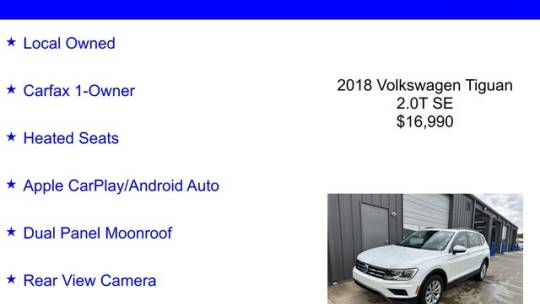 2018 Volkswagen Tiguan