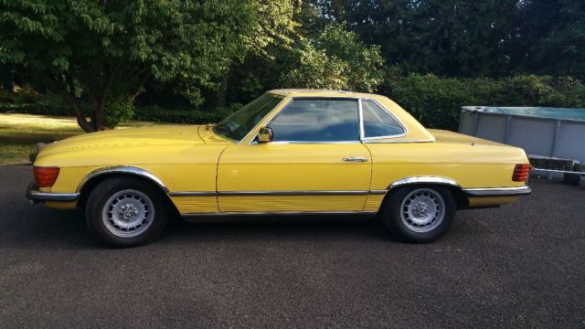 1977 mercedes-benz 280sl rare european model