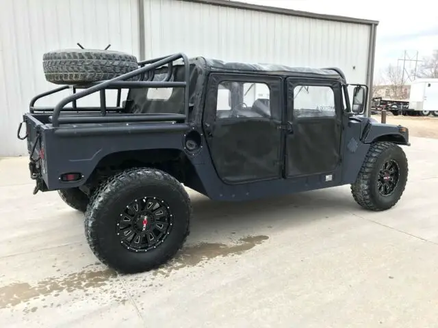 1994 am general diesel soft top slantback 4x4 hmmwv humvee m998 - not h1 h2 h3