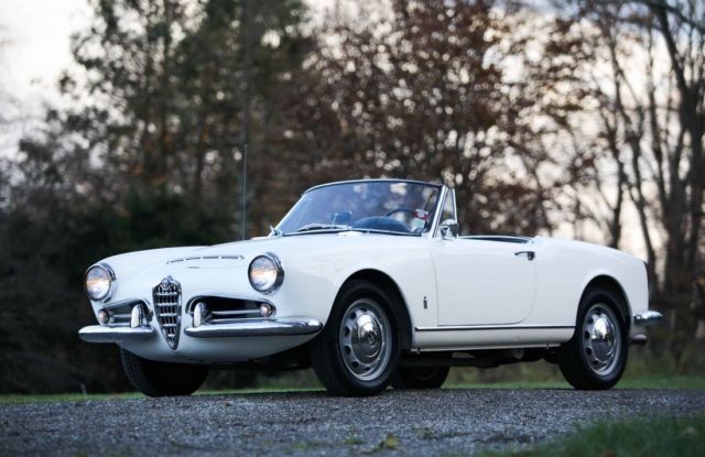 1963 alfa romeo giulia spider