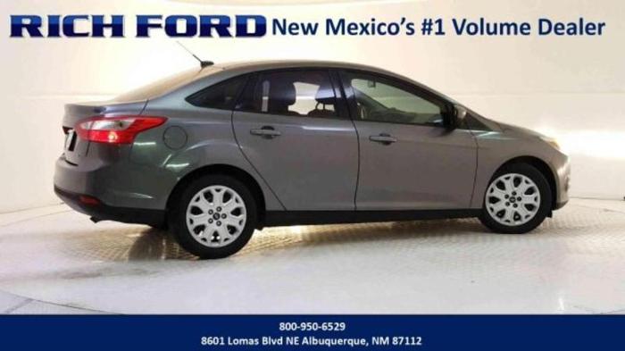 2012 ford focus se se 4dr sedan for sale in albuquerque, new mexico