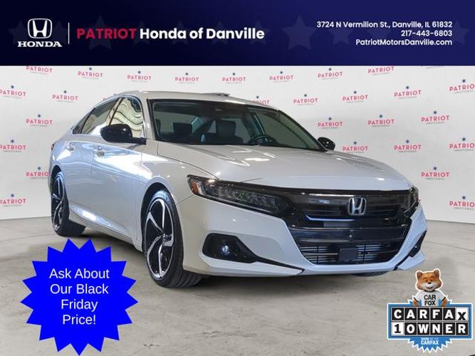 used 2021 honda accord sedan sport special edition