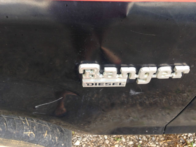 1986 ford ranger 2.3l turbo diesel 4x4 5 speed manual