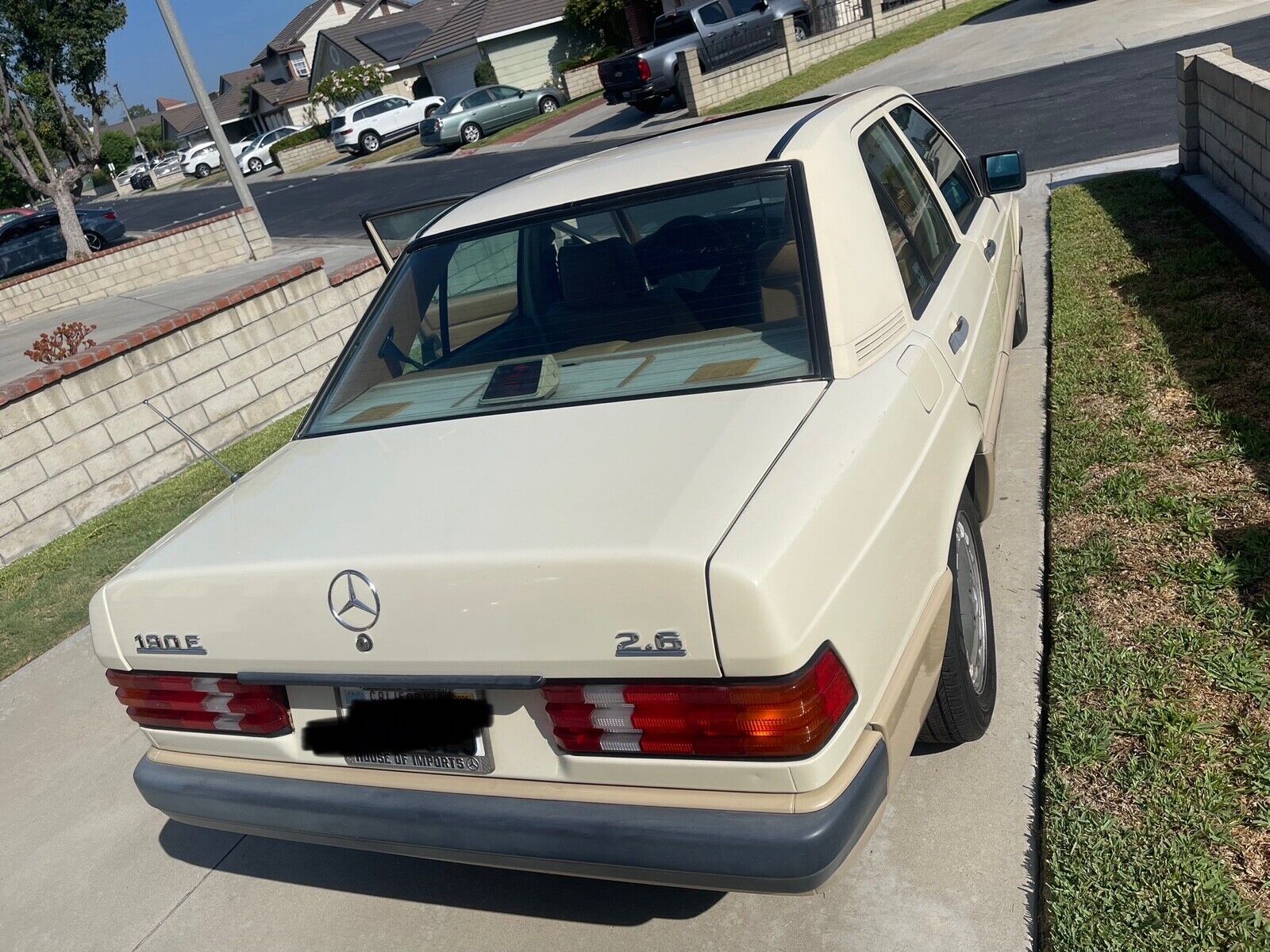 1989 mercedes-benz 190-series e 2.6