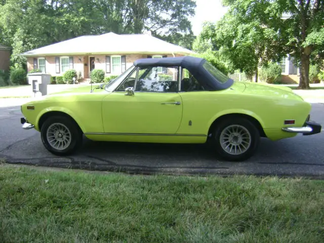 fiat 124 - huge $$ recently spent - new paint - new tires - selling this week