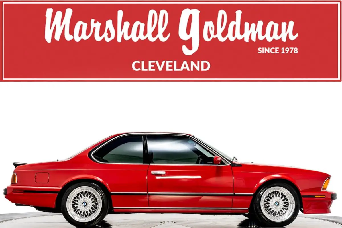 1988 bmw m6 m6 coupe i6 3.5l 5-speed manual