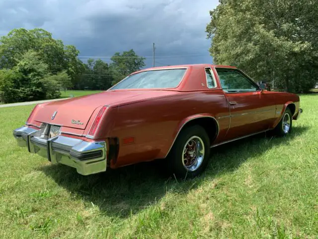 1977 oldsmobile cutlass supreme- one owner- original- 57k miles- a/c- red/black