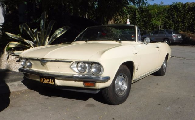 1966 chevrolet corvair convertible 140 hp