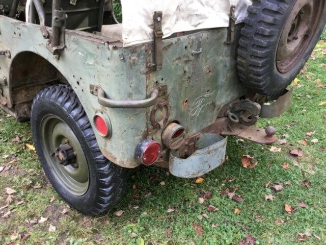 1942 ford script gpw military army jeep willys mb original survivor