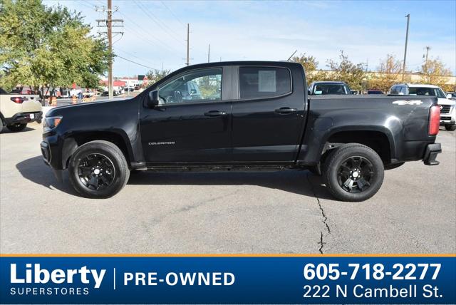 2021 chevrolet colorado 4wd crew cab short box lt