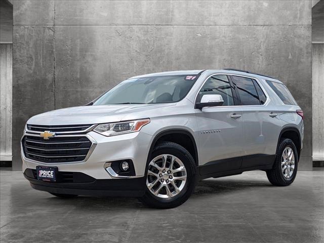 2021 chevrolet traverse lt leather