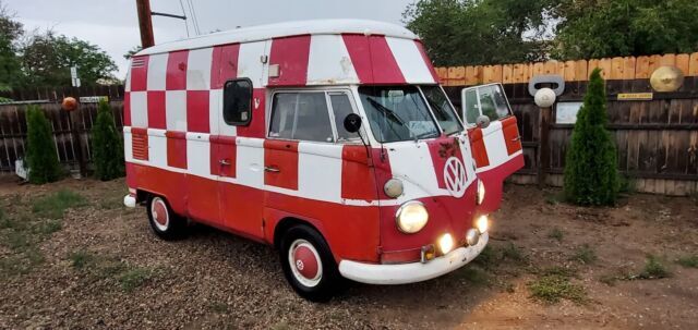 1967 european volkswagen high roof panel van bus powerful 1776cc 4 speed horn