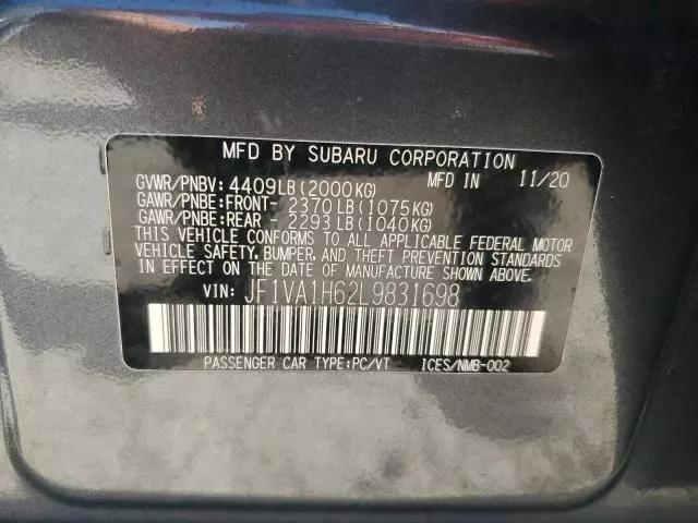 2020 subaru wrx limited