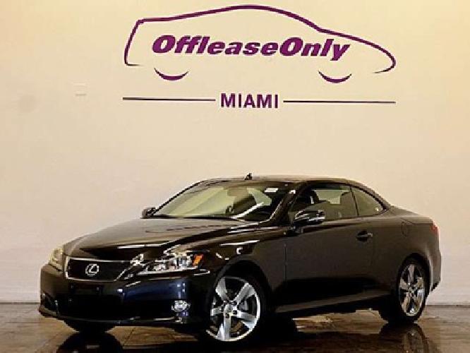 2011 lexus is 250c convertible in miami, fl