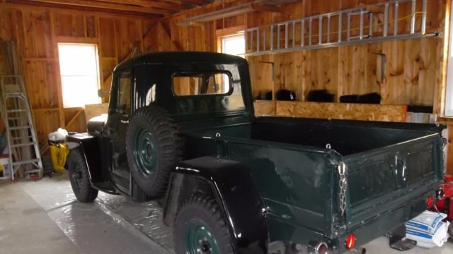 1951 willys 4x4 pickup truck - all original- 134 4 cyl. - f head motor