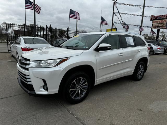 2018 toyota highlander xle