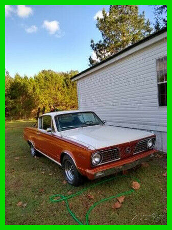1966 plymouth barracuda 273ci v8 automatic 50000 orig miles rare 4 barrel