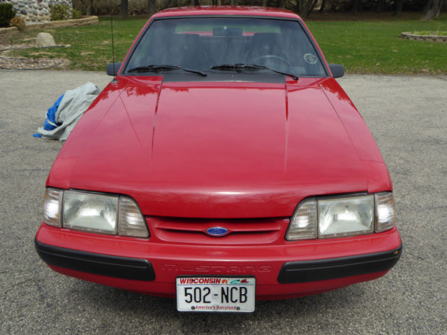 1990 ford mustang lx sedan 2-door 5.0l original owner