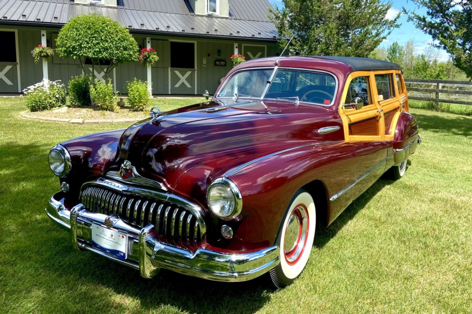 1947 buick roadmaster estate woodie wagon