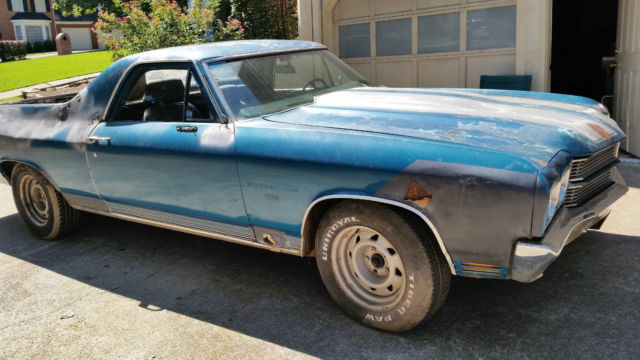 1970 el camino project pictures added