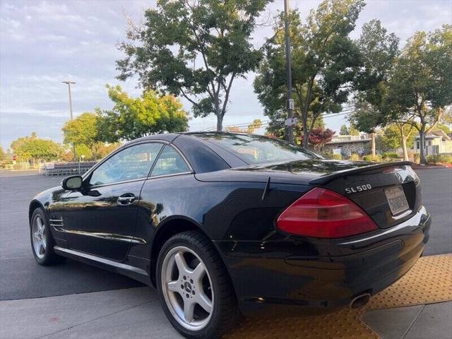 2003 mercedes-benz sl-class sl 500 2dr convertible