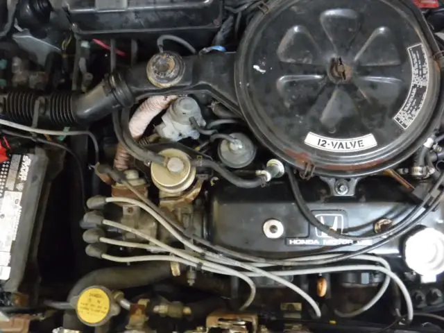 1987 honda crx - automatic - ac - 110k miles