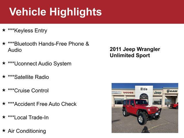 2011 jeep wrangler unlimited sport