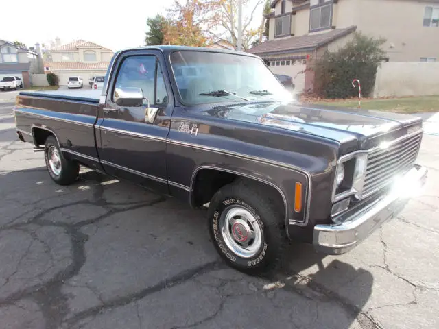 1976 gmc sierra grande c15 454 big block 2 wheel drive long bed