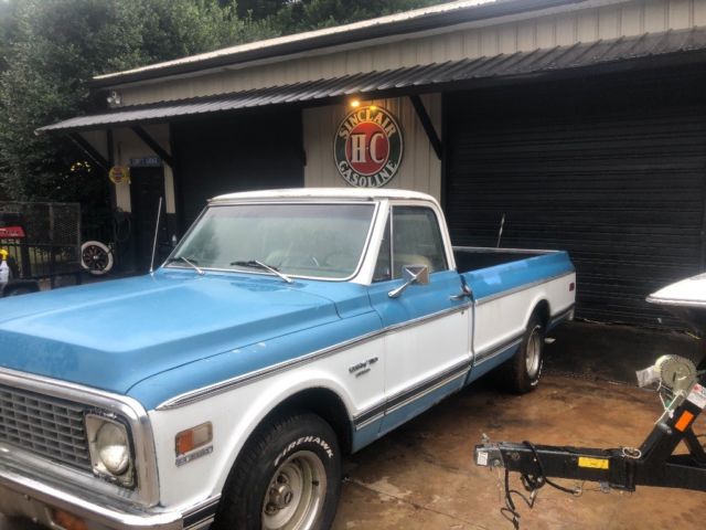 1972 chevrolet c10 custom factory a/c