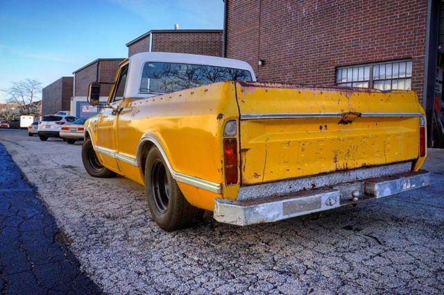 1969 chevrolet c10 pickup rat rod-air suspension