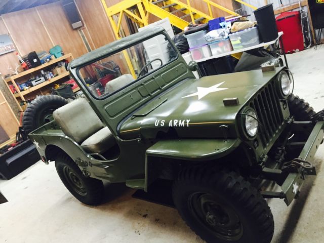 1950 m38 army jeep