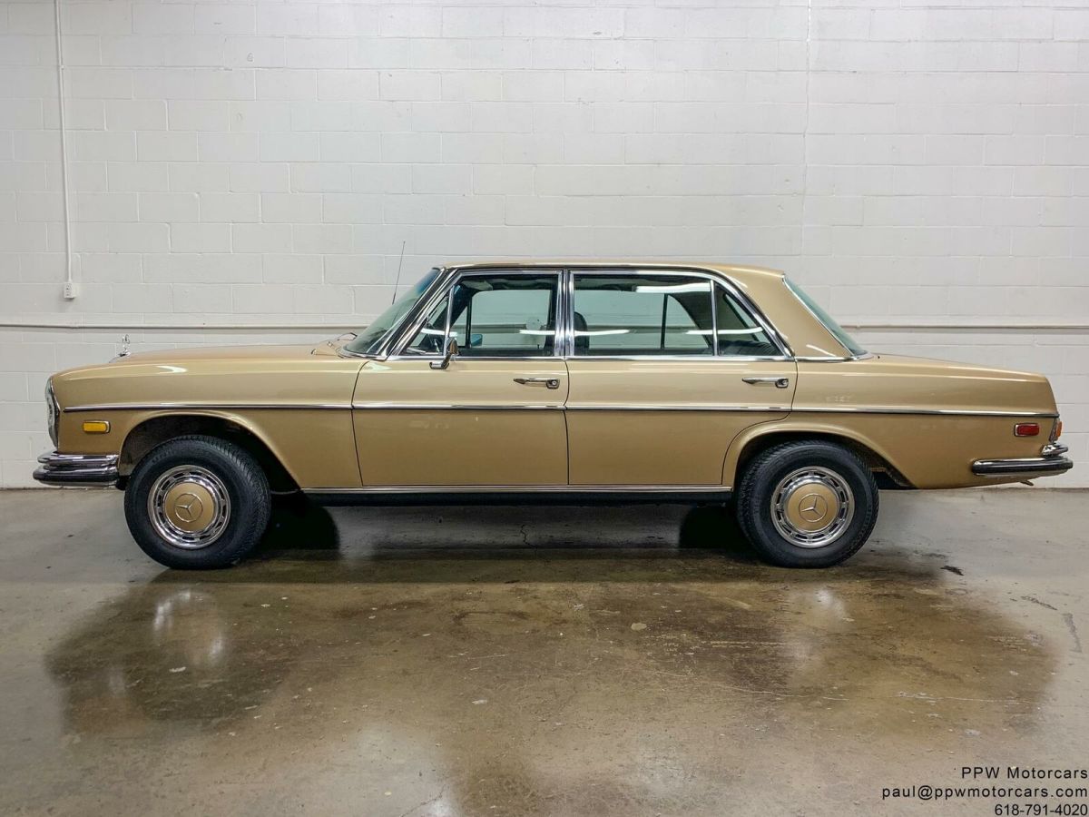 1970 mercedes-benz 300-series 300sel 6.3 bare metal repaint records from new!