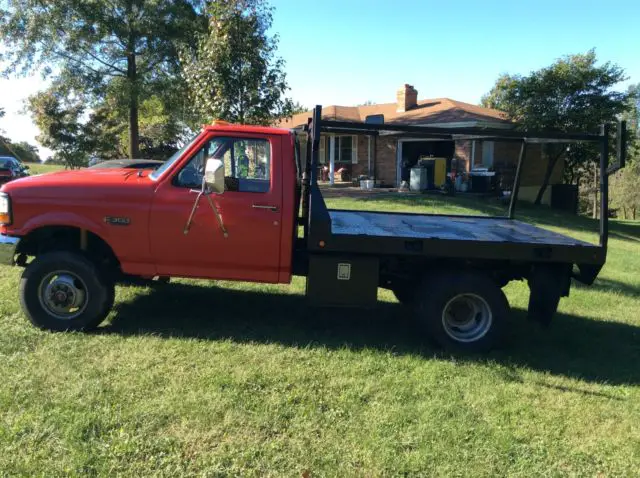 1993 ford f350 xl 7.3 diesel automatic 4wd dually flatbed 176,000 miles