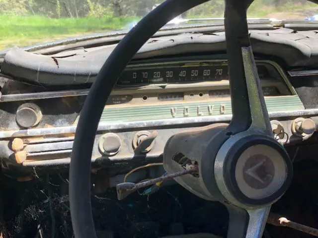 1960 volvo and parts pv 544/ b16 engine. many extra parts including 5 dual carbs