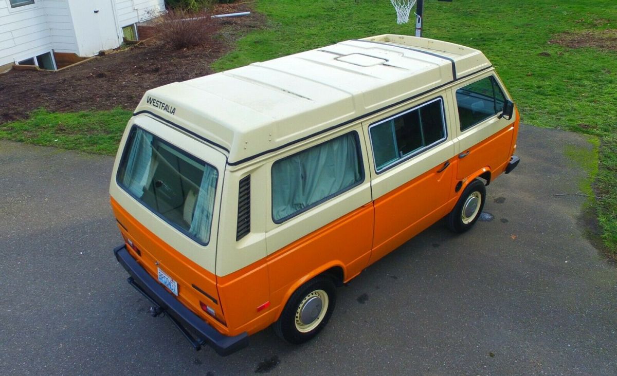 1983 volkswagen vanagon westfalia camper subaru