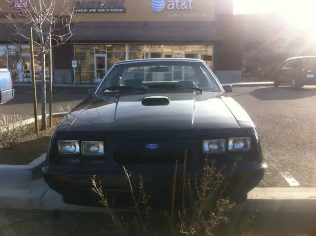 1985 ford mustang lx notchback 5.0