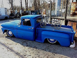 1961 chevrolet c 10 patina slammed air ride rat rod traditonal shop turck apache
