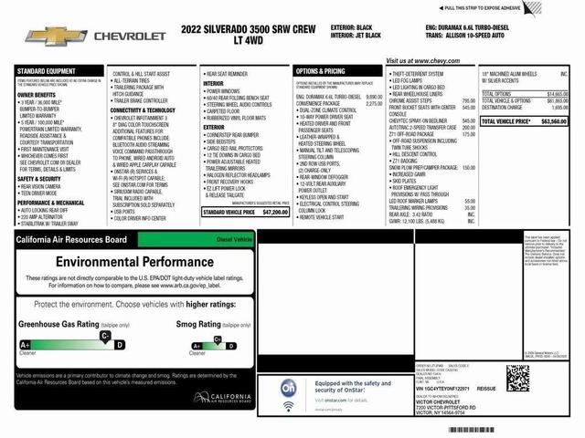 2022 chevrolet silverado 3500 lt