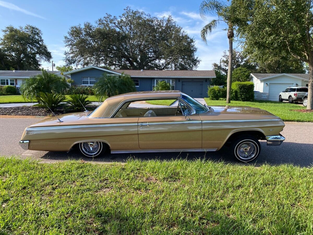 1962 chevrolet impala coupe brown rwd automatic